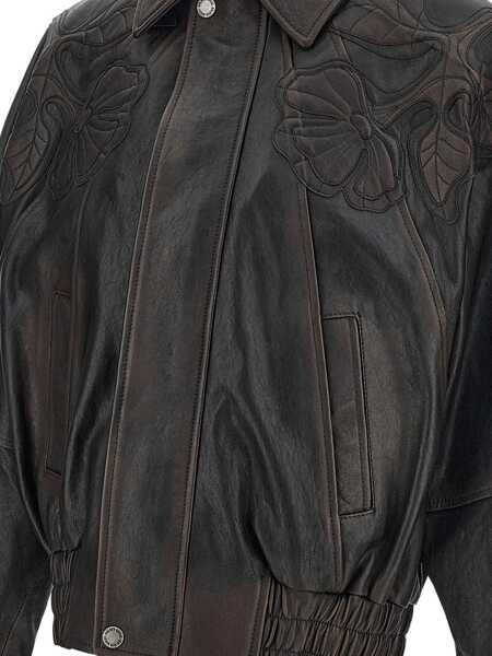 Bomber jacket Golden Goose Nappa leather bomber Jacket PORT ROYALE Femei (BM 19621868) 3