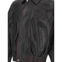 Bomber jacket Dama - Bomber jacket Golden Goose Nappa leather bomber Jacket PORT ROYALE Femei (BM 19621868) - B-mall.ro