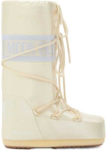 Cizme Moon Boot Icon Pearly Tall Boot IVORY Femei (BM 19621886) 1