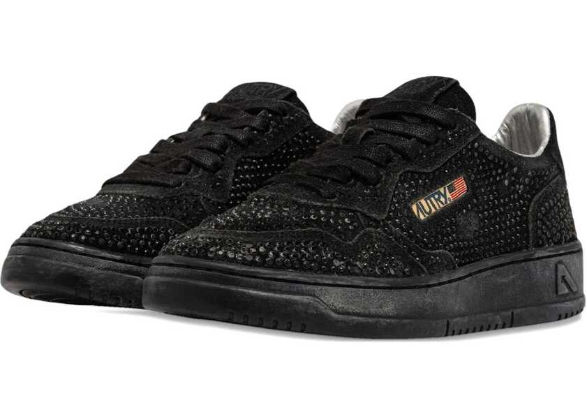 Sneakers AUTRY Medalist Low Sneaker BLACK Femei (BM 19621892) 2
