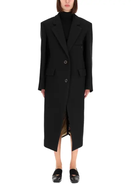 Paltoane UMA WANG Cassandra Coat BLACK Femei (BM 19621895) 1