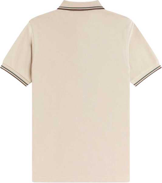 Tricouri Polo Fred Perry Polo With Logo IVORY Barbati (BM 19621916) 2
