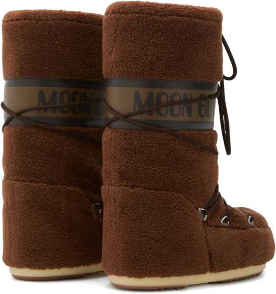 Cizme Moon Boot Icon Boot With Logo BROWN Femei (BM 19621919) 3