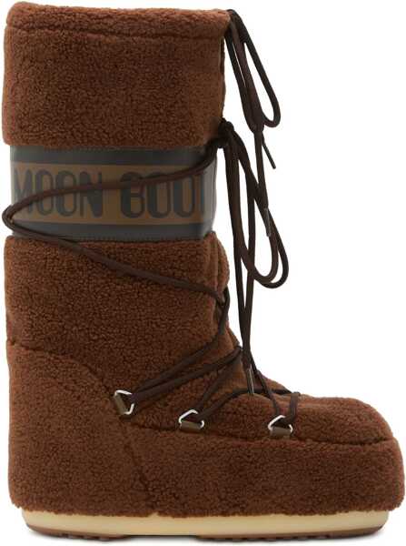 Cizme Moon Boot Icon Boot With Logo BROWN Femei (BM 19621919) 1