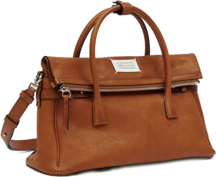 Genti de mana Maison Margiela Bag 5Ac Loved To Death East West Medium BROWN Femei (BM 19621922) 4