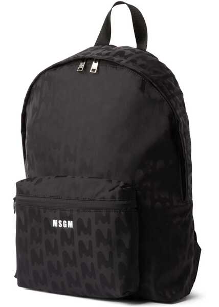 Rucsacuri MSGM Backpack Mwave BLACK Barbati (BM 19621931) 3