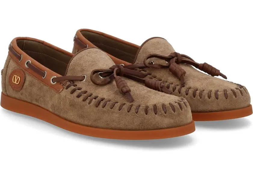 Mocasini Valentino Garavani Palm Avenue Loafer BEIGE Femei (BM 19621937) 2