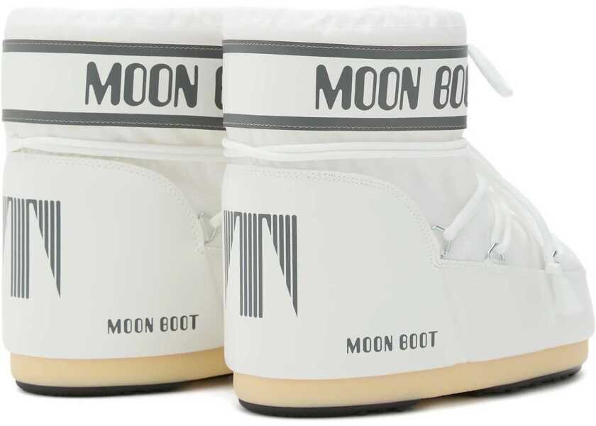 Cizme Moon Boot Boot Icon Low WHITE Femei (BM 19621940) 2