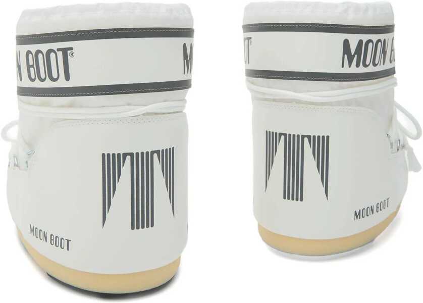 Cizme Moon Boot Boot Icon Low WHITE Femei (BM 19621940) 3