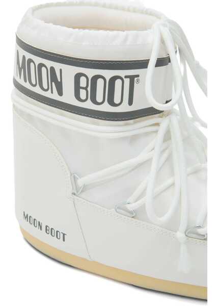 Cizme Moon Boot Boot Icon Low WHITE Femei (BM 19621940) 4