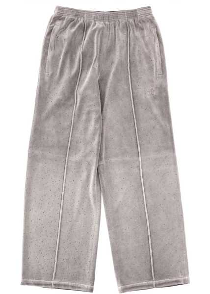 Pantaloni casual Alexander Wang Jogger Pants With Logo GREY Femei (BM 19621952) 1