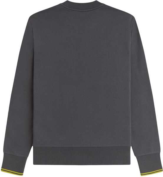 Bluze de trening Fred Perry Sweatshirt With Logo CHARCOAL Barbati (BM 19621964) 2