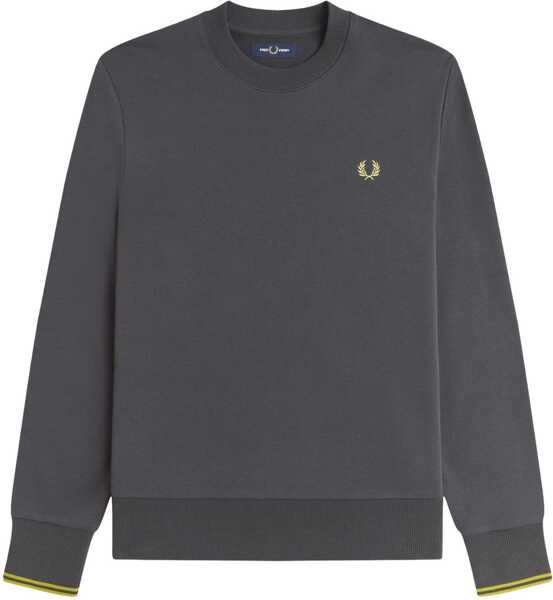 Bluze de trening Fred Perry Sweatshirt With Logo CHARCOAL Barbati (BM 19621964) 1