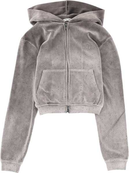 Bluze de trening Alexander Wang Sweatshirt With Logo GREY Femei (BM 19621967) 1