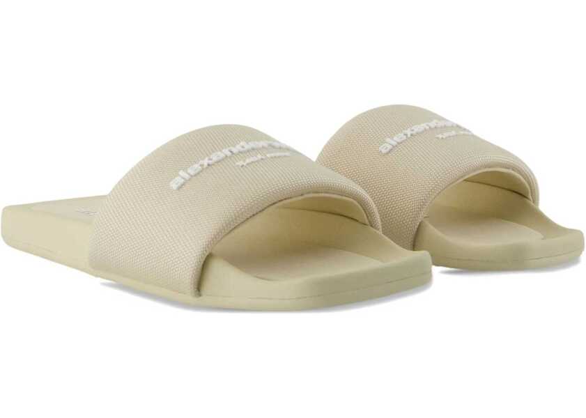 Balerini Alexander Wang Slip-On Slipper POWDER Femei (BM 19621988) 2