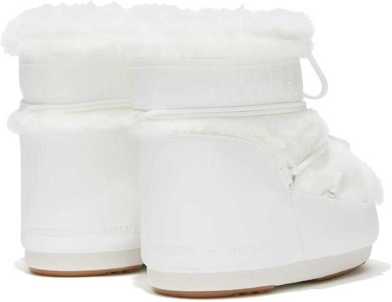 Cizme Moon Boot Boot Icon Low WHITE Femei (BM 19622009) 2