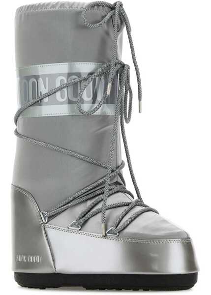 Cizme Moon Boot Icon Glance Boot SILVER Femei (BM 19622030) 2