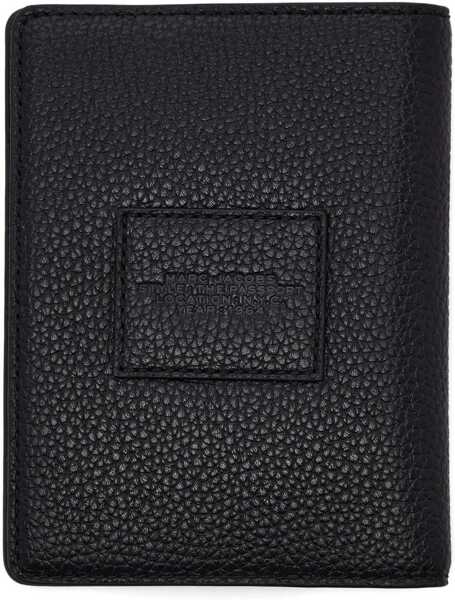 Portofele Marc Jacobs Leather Passport Holder BLACK Femei (BM 19622081) 2