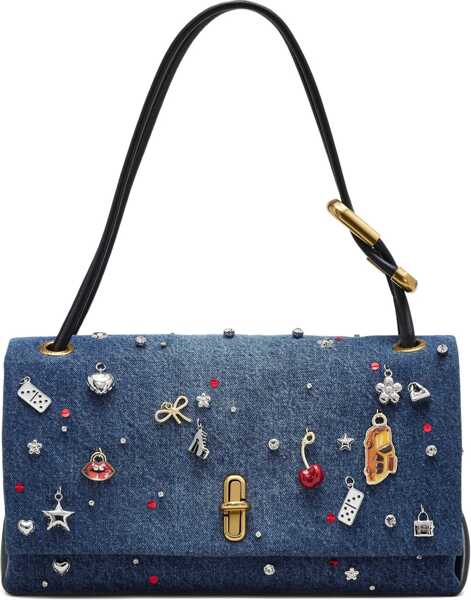 Genti de umar Marc Jacobs The Trinket Charm Bag DENIM Femei (BM 19622084) 1