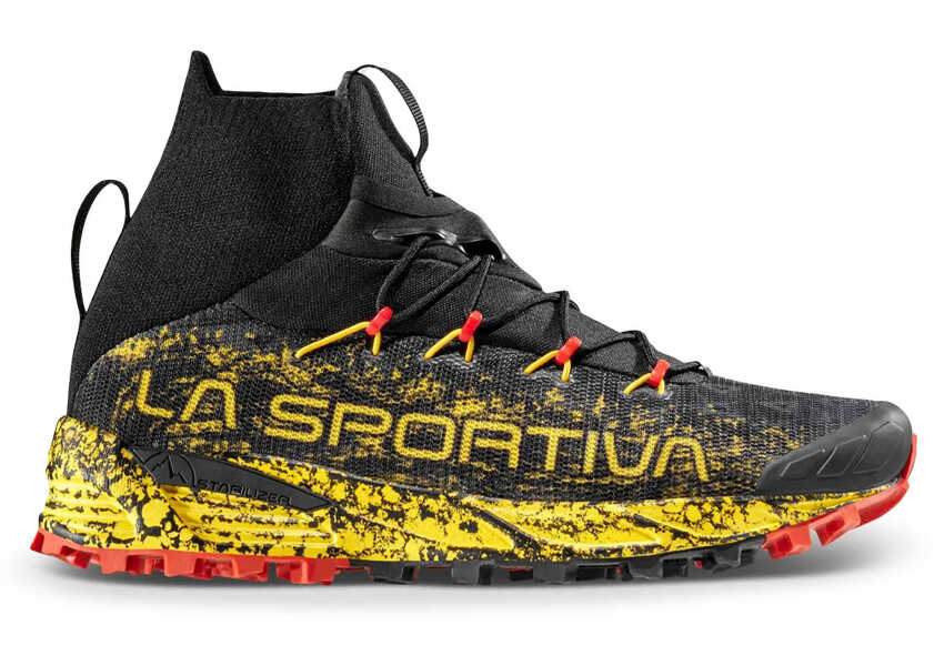 Incaltaminte trekking La Sportiva Uragano GTX Black/Yellow Black Barbati (BM 19622282) 2