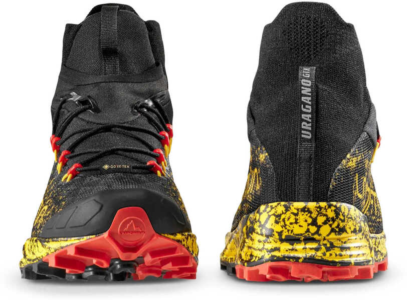 Incaltaminte trekking La Sportiva Uragano GTX Black/Yellow Black Barbati (BM 19622282) 5