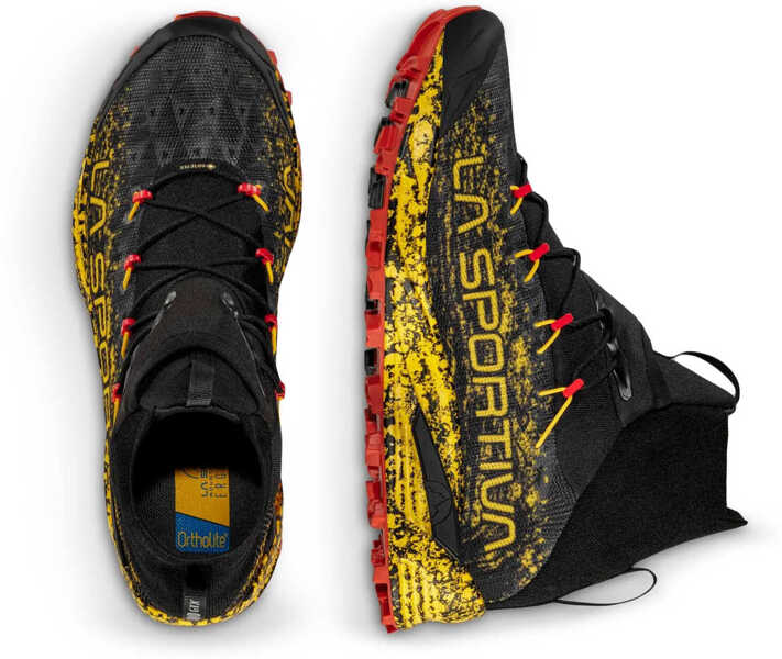 Incaltaminte trekking La Sportiva Uragano GTX Black/Yellow Black Barbati (BM 19622282) 6