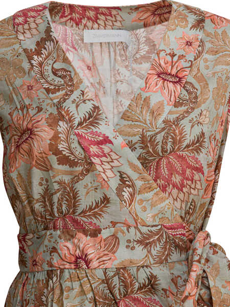 Rochii elegante ZIMMERMANN Daylight short dress Green Femei (BM 19622325) 3