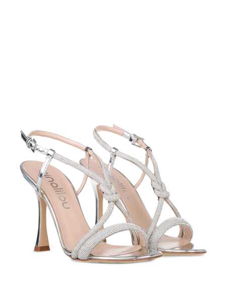 Pantofi cu toc NINALILOU Heeled shoes Silver Femei (BM 19622334) 2