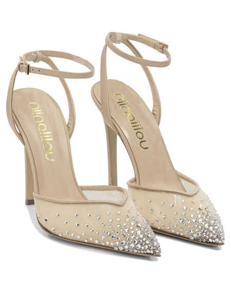 Pantofi cu toc NINALILOU Heeled shoes Beige Femei (BM 19622337) 2