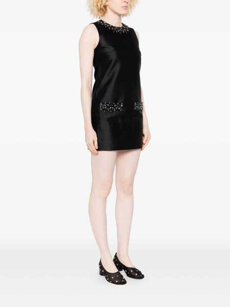 Rochii elegante Self-Portrait Embellished sheath dress Black Femei (BM 19622379) 3
