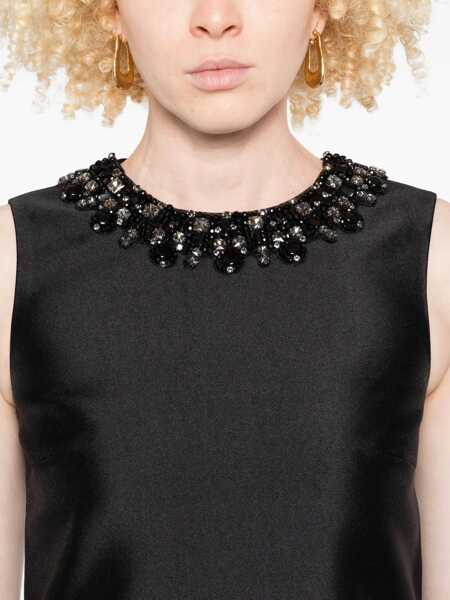 Rochii elegante Self-Portrait Embellished sheath dress Black Femei (BM 19622379) 5