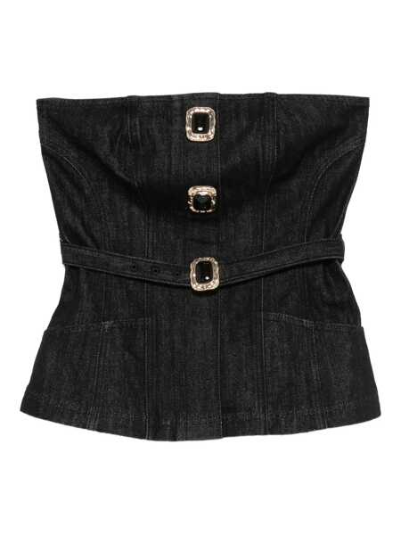 Bluze Self-Portrait Top with lace Black Femei (BM 19622391) 1