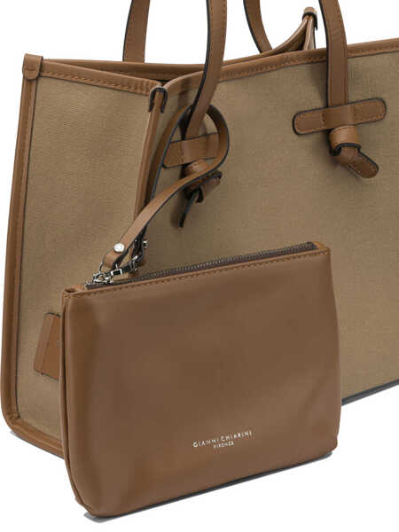 Genti de umar GIANNI CHIARINI Shoulder bags Beige Femei (BM 19622406) 4