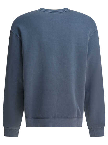 Hanorace Carhartt Torion Seat crewneck sweatshirt Light blue Barbati (BM 19622448) 2