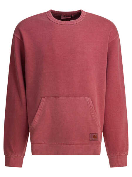 Hanorace Carhartt Torion Seat crewneck sweatshirt Pink Barbati (BM 19622463) 1
