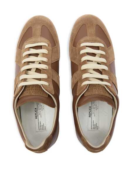 Sneakers Maison Margiela Replica sneakers Brown Barbati (BM 19622526) 4