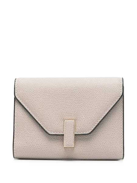 Portofele VALEXTRA Isis Trifold wallet Beige Femei (BM 19622529) 1