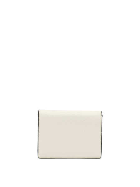 Portofele VALEXTRA Isis Trifold wallet White Femei (BM 19622532) 3