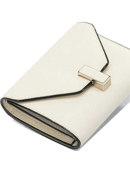 Portofele VALEXTRA Isis Trifold wallet White Femei (BM 19622532) 4