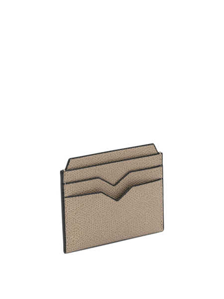 Portofele VALEXTRA 4 CC cards holder Beige Femei (BM 19622535) 2