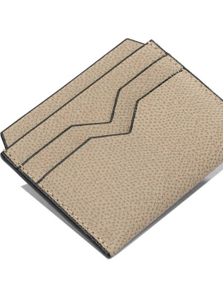 Portofele VALEXTRA 4 CC cards holder Beige Femei (BM 19622535) 4