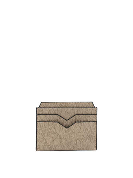Portofele VALEXTRA 4 CC cards holder Beige Femei (BM 19622535) 1