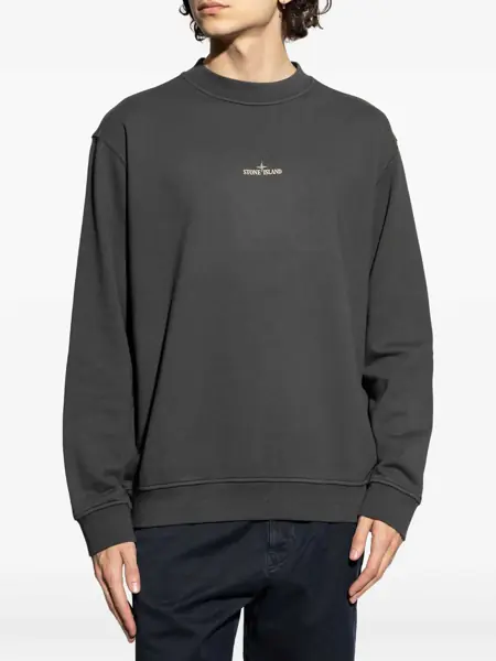 Bluze de trening Stone Island Sweatshirt With Logo GREY Barbati (BM 19628249) 3
