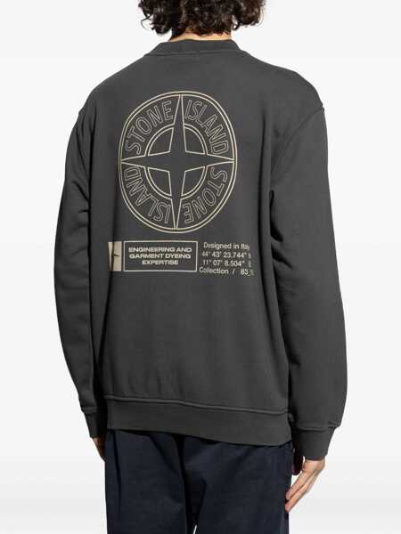 Bluze de trening Stone Island Sweatshirt With Logo GREY Barbati (BM 19628249) 4