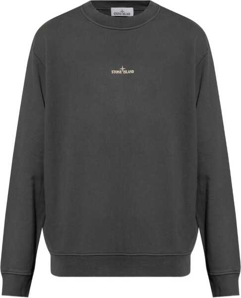 Bluze de trening Stone Island Sweatshirt With Logo GREY Barbati (BM 19628249) 1