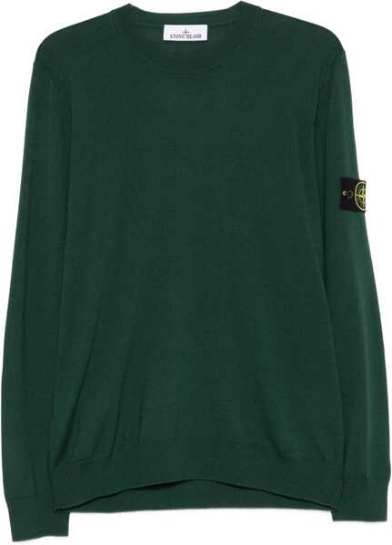 Bluze de trening Stone Island Jersey With Logo Patch GREEN Barbati (BM 19628279) 1