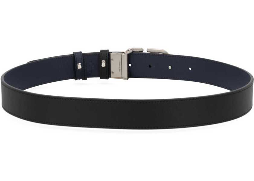 Curele Valentino Garavani Vlogo Signature Belt BLACK Barbati (BM 19628282) 3