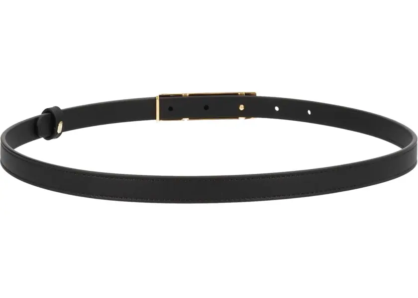 Curele Valentino Garavani Vlogo Signature Belt BLACK Femei (BM 19628285) 3