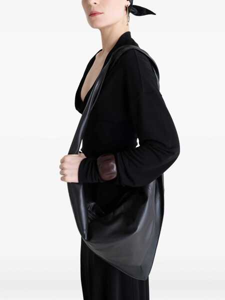 Genti tip postas LEMAIRE Small Scarf Bag BLACK Femei (BM 19628288) 2