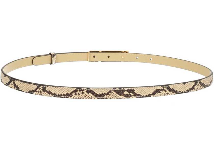 Curele Valentino Garavani Vlogo Signature Belt ANIMALIER Femei (BM 19628312) 3